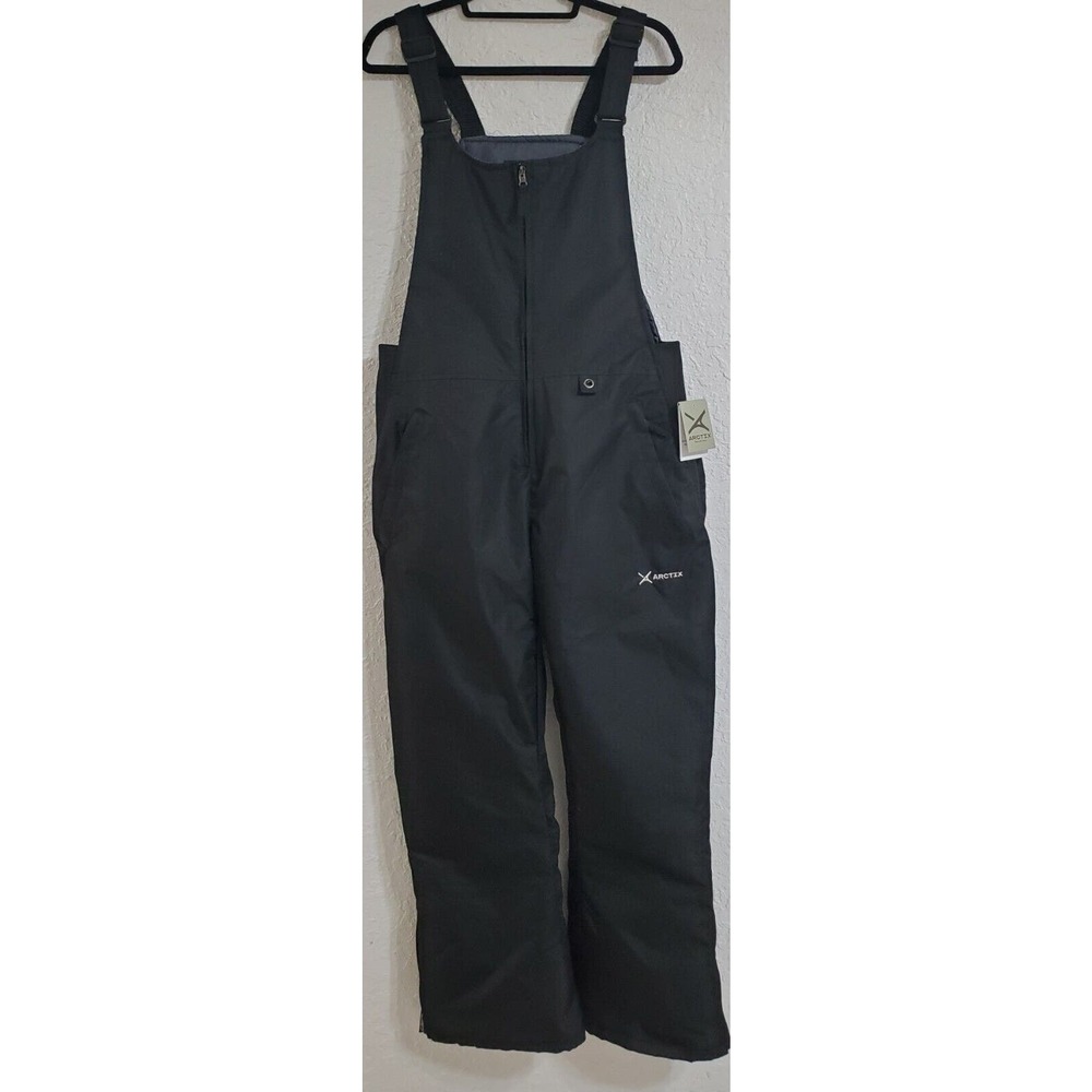SkiGear Arctix Womens Essential Insulated Black Bib Overall Size 1 X 1TG NWT $59